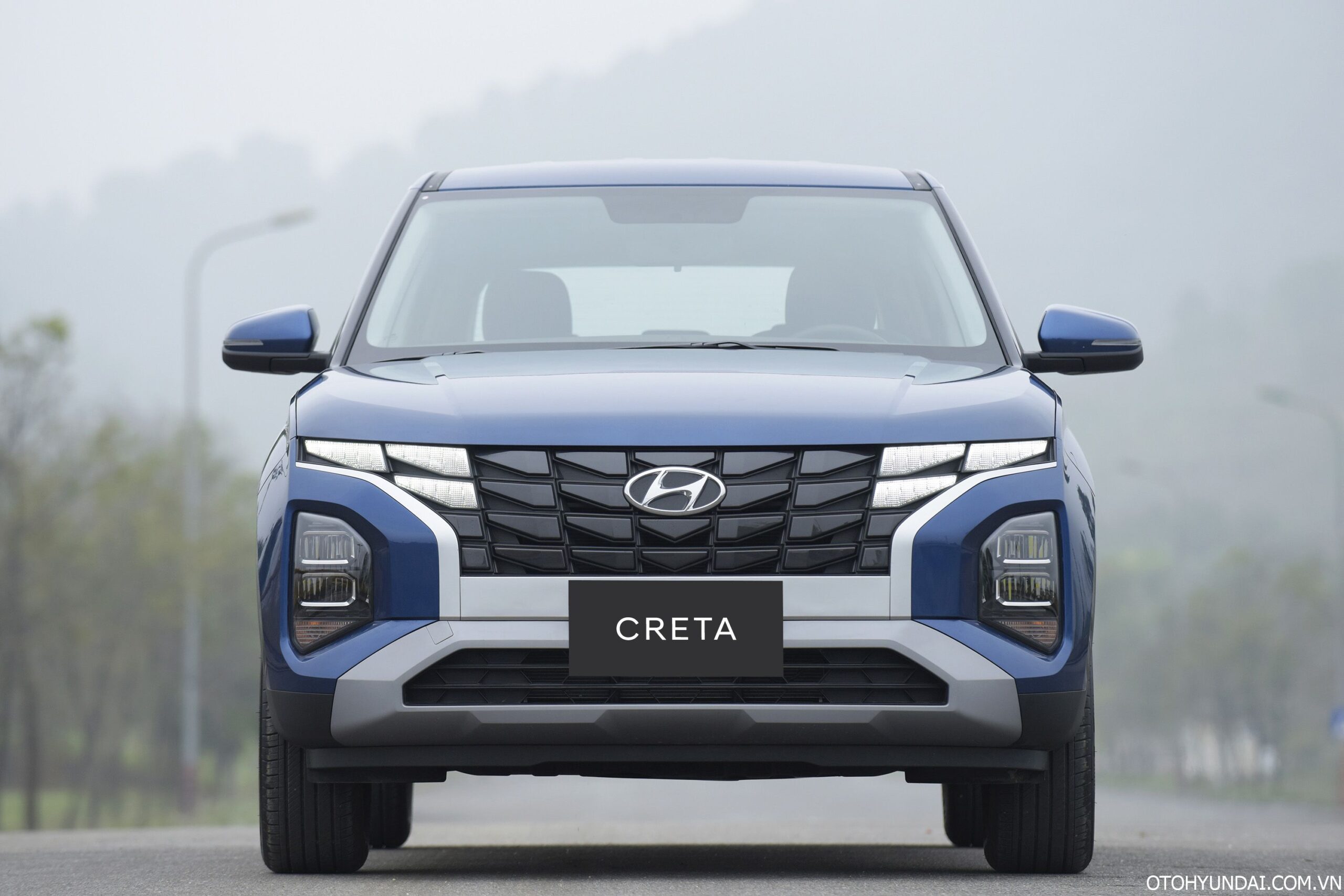 creta 2023 | Thiết kế trẻ trung và hiện đại ở phần đầu xe của Hyundai Creta