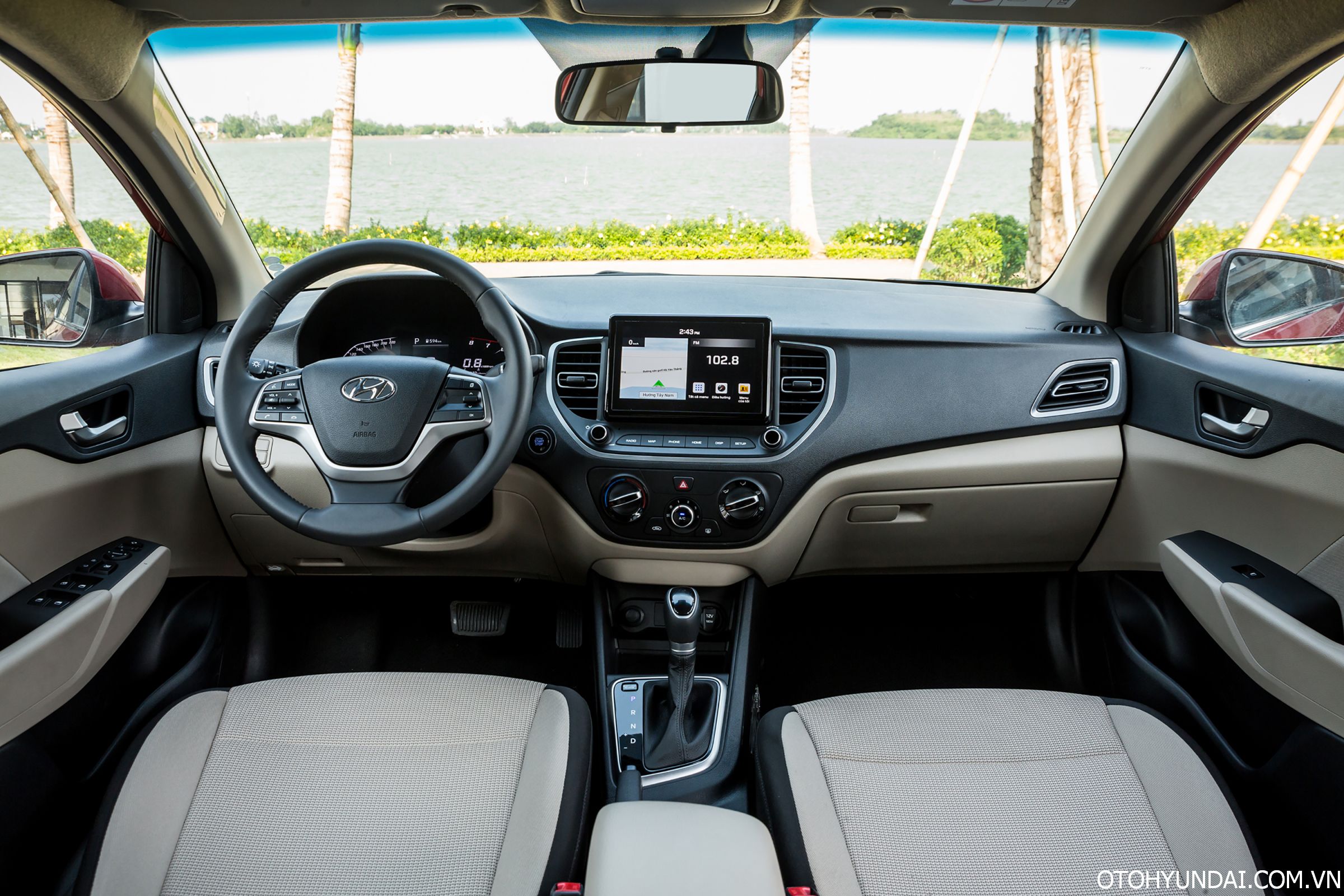 eccent 2023 | Thiết kế khoang lái của mẫu Sedan hạng B Hyundai Accent
