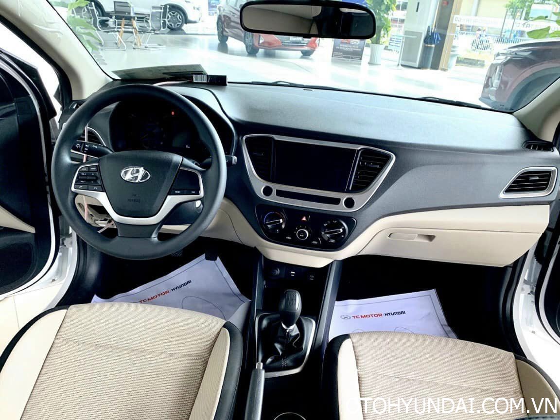 Tiện nghi xe Hyundai Accent 1.4MT Base 2023 (Tiêu chuẩn)