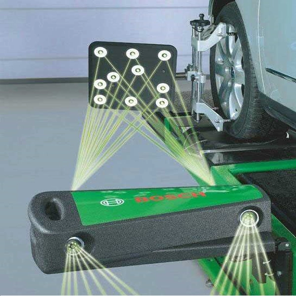 Thiết bị kiểm tra góc đặt bánh xe 3D Bosch - Đức