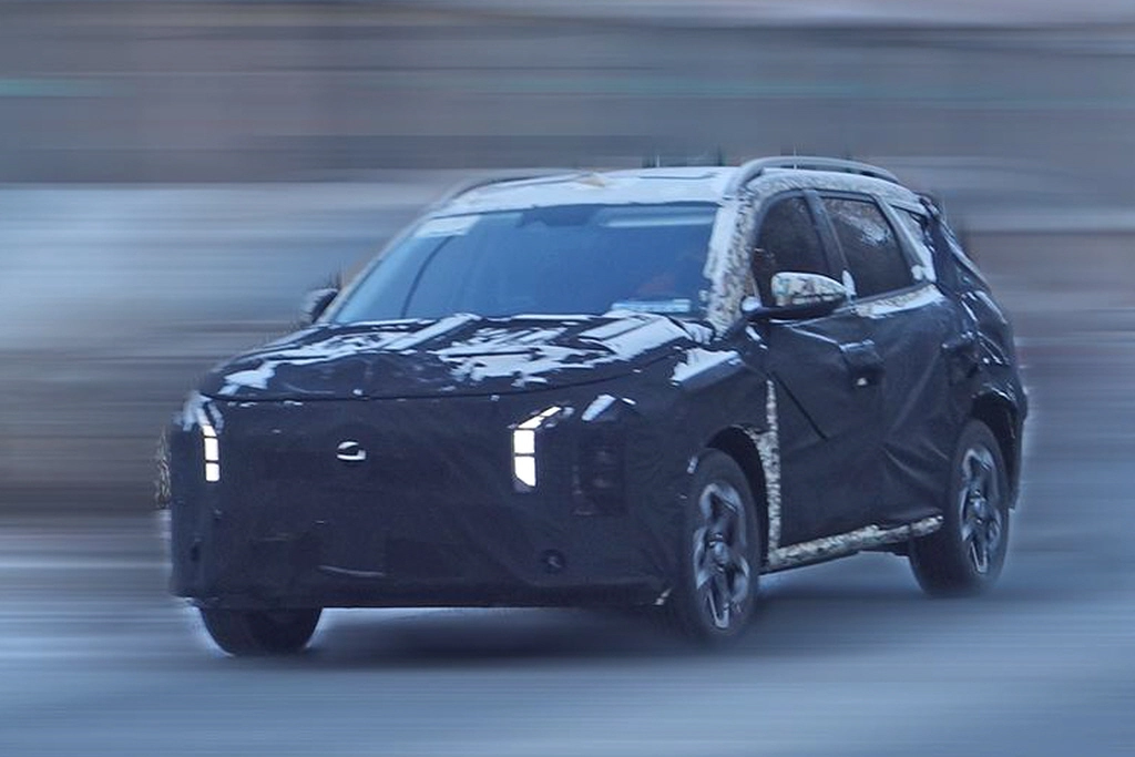 Hyundai Tucson 2024 lộ diện: Sở hữu chi tiết giống đàn anh Palisade - Ảnh 1.
