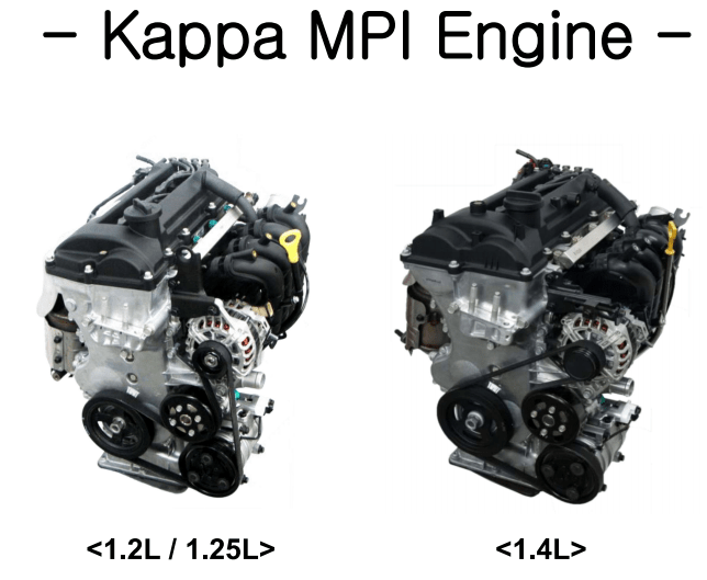 Tổng quan về động cơ Kappa MPI trang bị trên ô tô Huyndai Accent