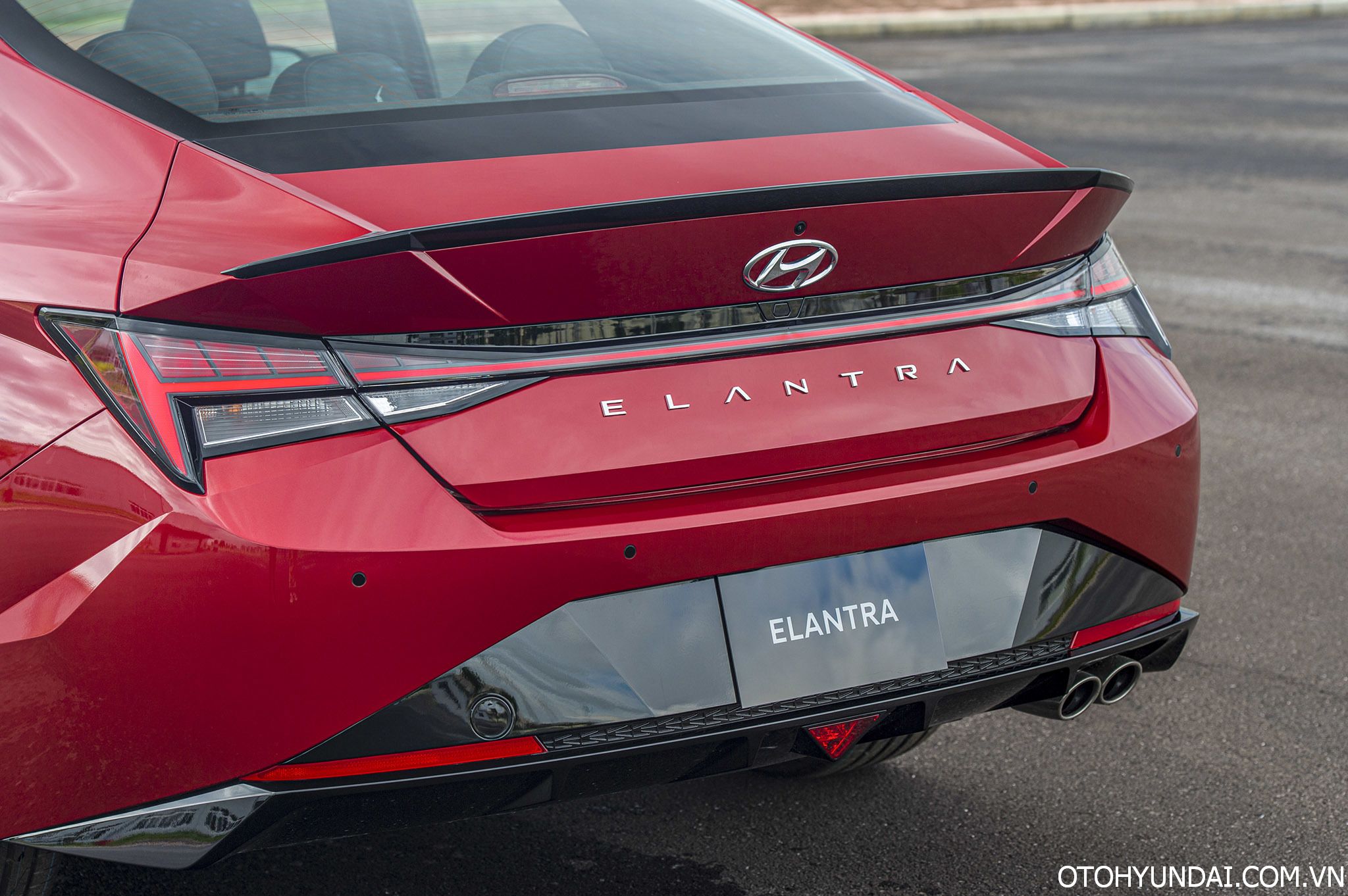 elantra 2023 | Thiết kế phần đuôi mang tính nhận diện cao trên Hyundai Elantra