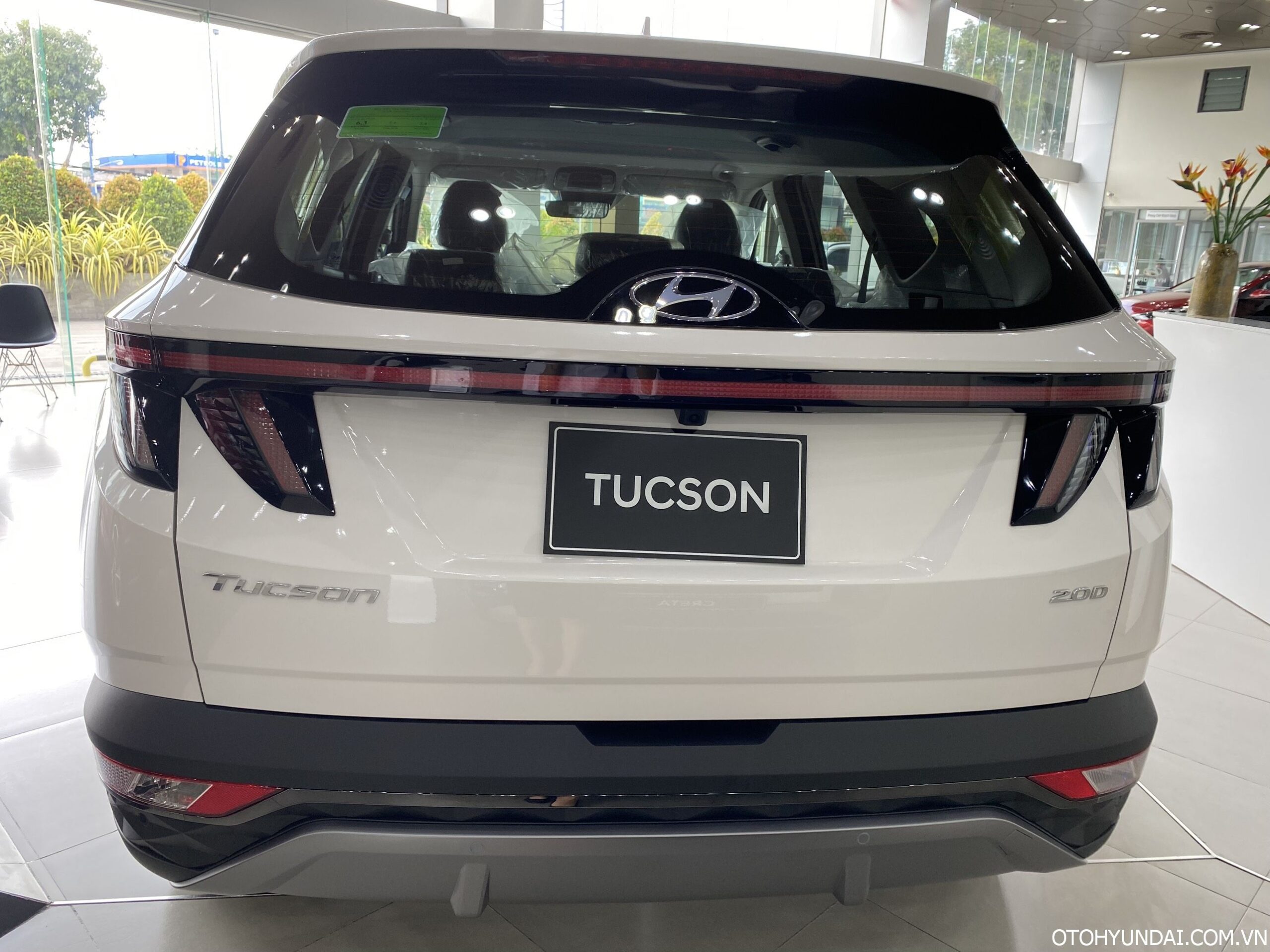 hyundai tucson | Đuôi xe Tucson mang được thiết kế theo phong cách hiện đại và tương lai