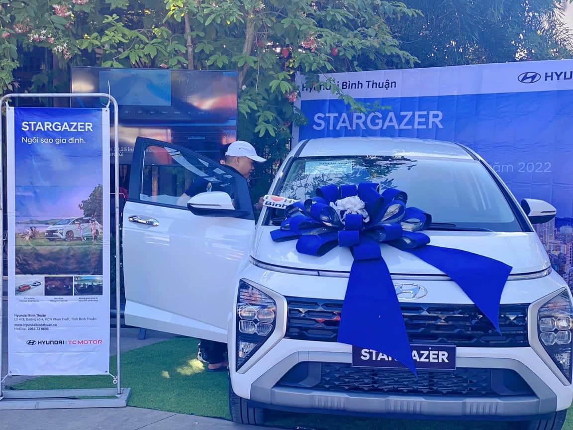 sự kiện trưng bày là lái thử xe tại hyundai bình thuận