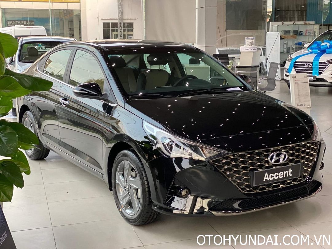 Hyundai Accent màu đen | ngoại thất xe hyundai accent màu đen