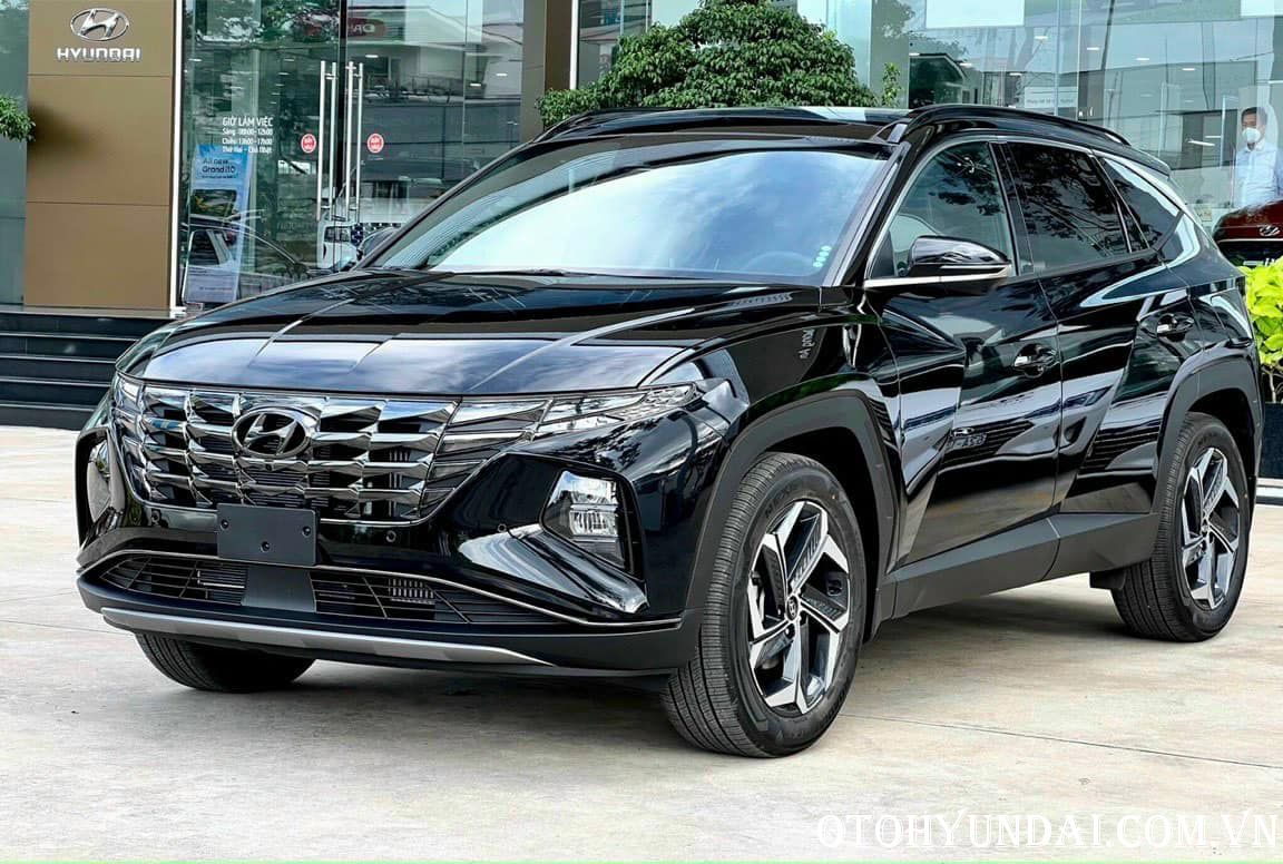Hyundai tucson màu đen | ngoại thất xe hyundai tucson màu đen