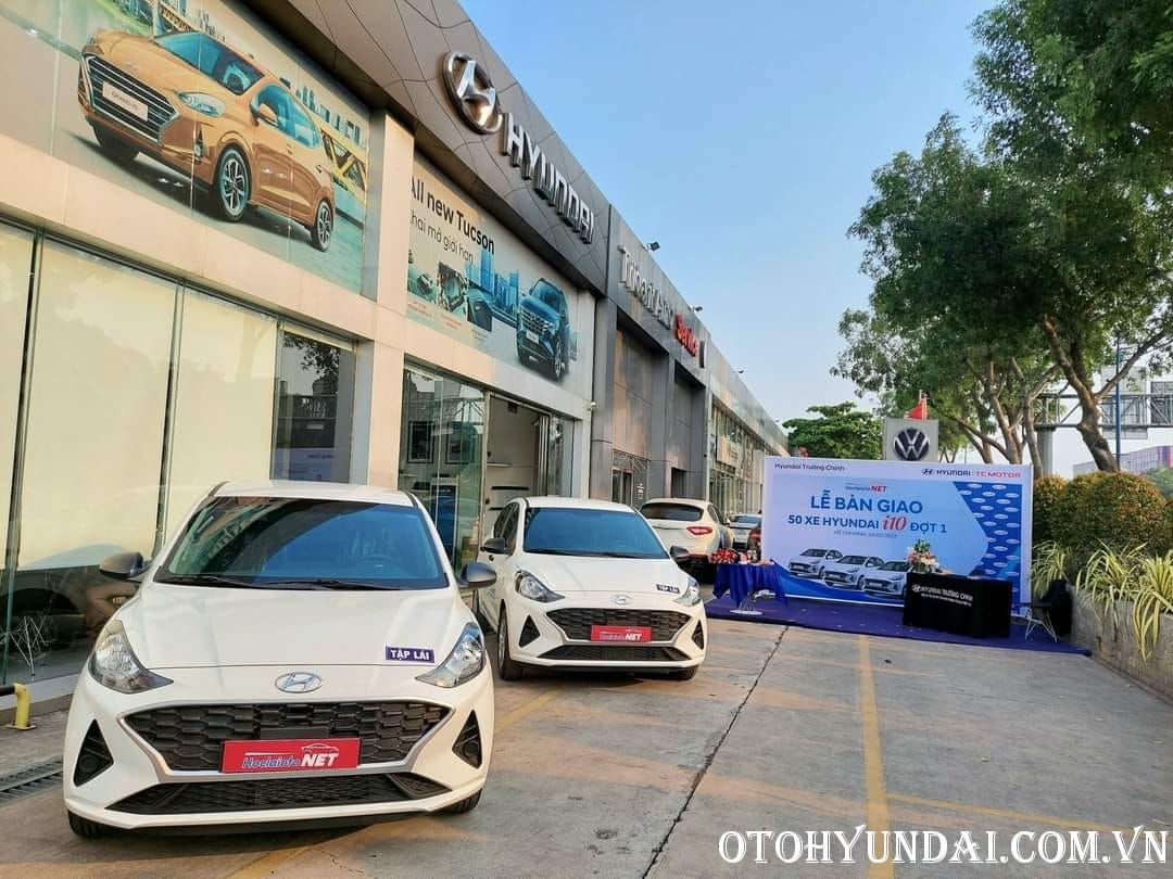 Hyundai Trường Chinh hân hạnh bàn giao lô xe Grand i10 đợt 1 đến trung tâm đào tạo lái xe - 2