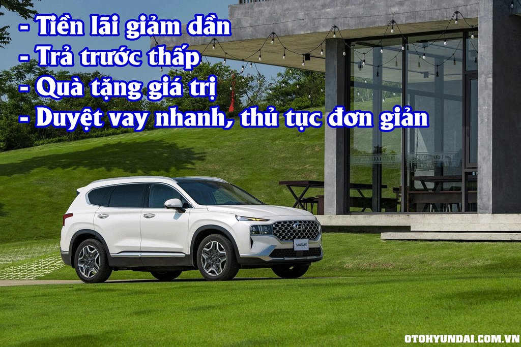 Mua xe ô tô Hyundai trả góp