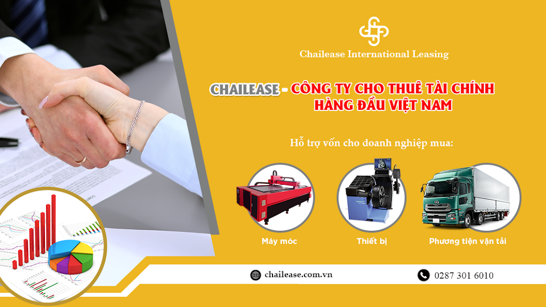 công ty cho thuê tài chính chailease cho vay 100% giá trị xe