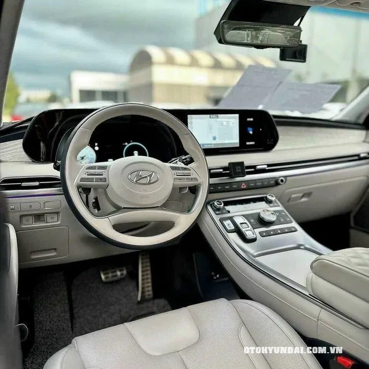 Cận cảnh Hyundai Palisade 2023 sắp ra mắt tại Việt Nam: Dáng vẻ cứng cáp, nội thất sang xịn Cận cảnh Hyundai Palisade 2023 sắp ra mắt tại Việt Nam - 3