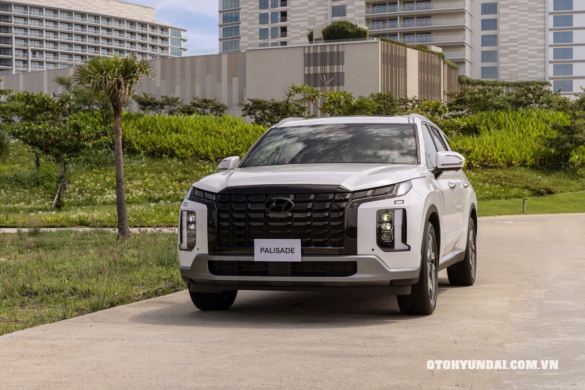 Ảnh chi tiết của phiên bản đắt nhất xe Hyundai Palisade 