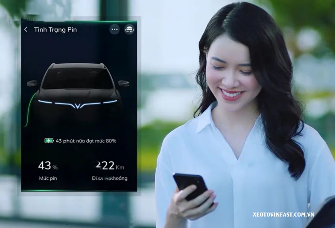 VinFast VF e34 | VinFast đã tạo ra ứng dụng C-app cho điện thoại thông minh, một giải pháp tiện ích cho phép người dùng dễ dàng quản lý và theo dõi các thông tin liên quan đến xe của họ.